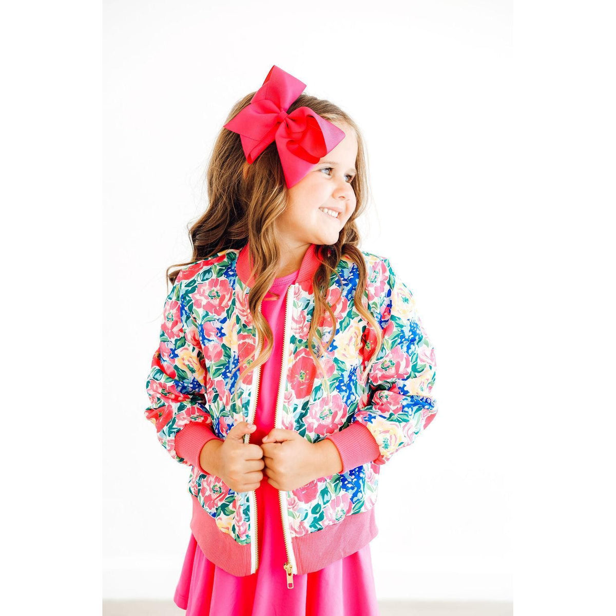 Wildflower Wishes Satin Jacket