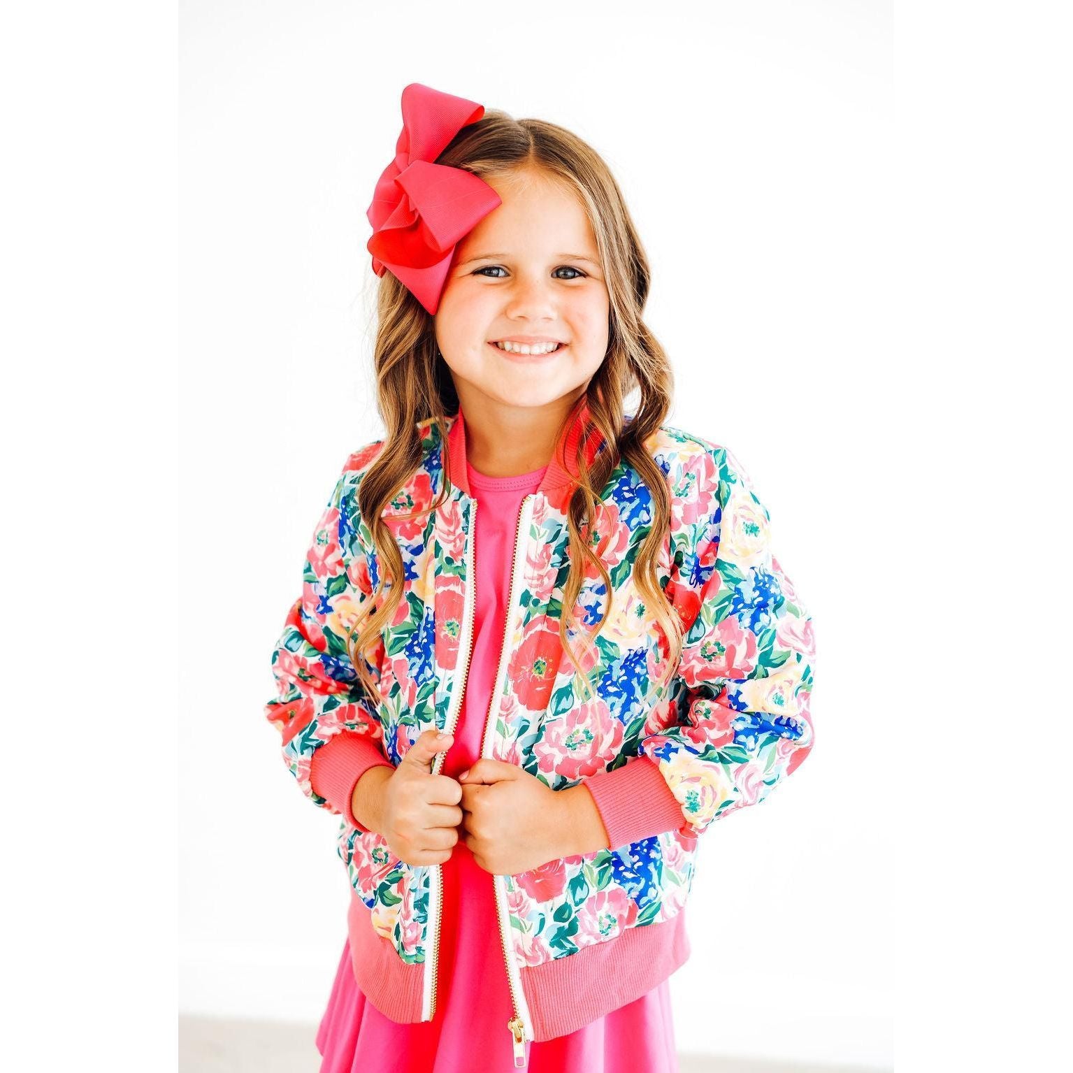 Wildflower Wishes Satin Jacket