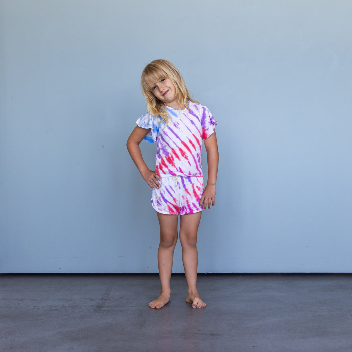 wildflower tee + camp short | celebration