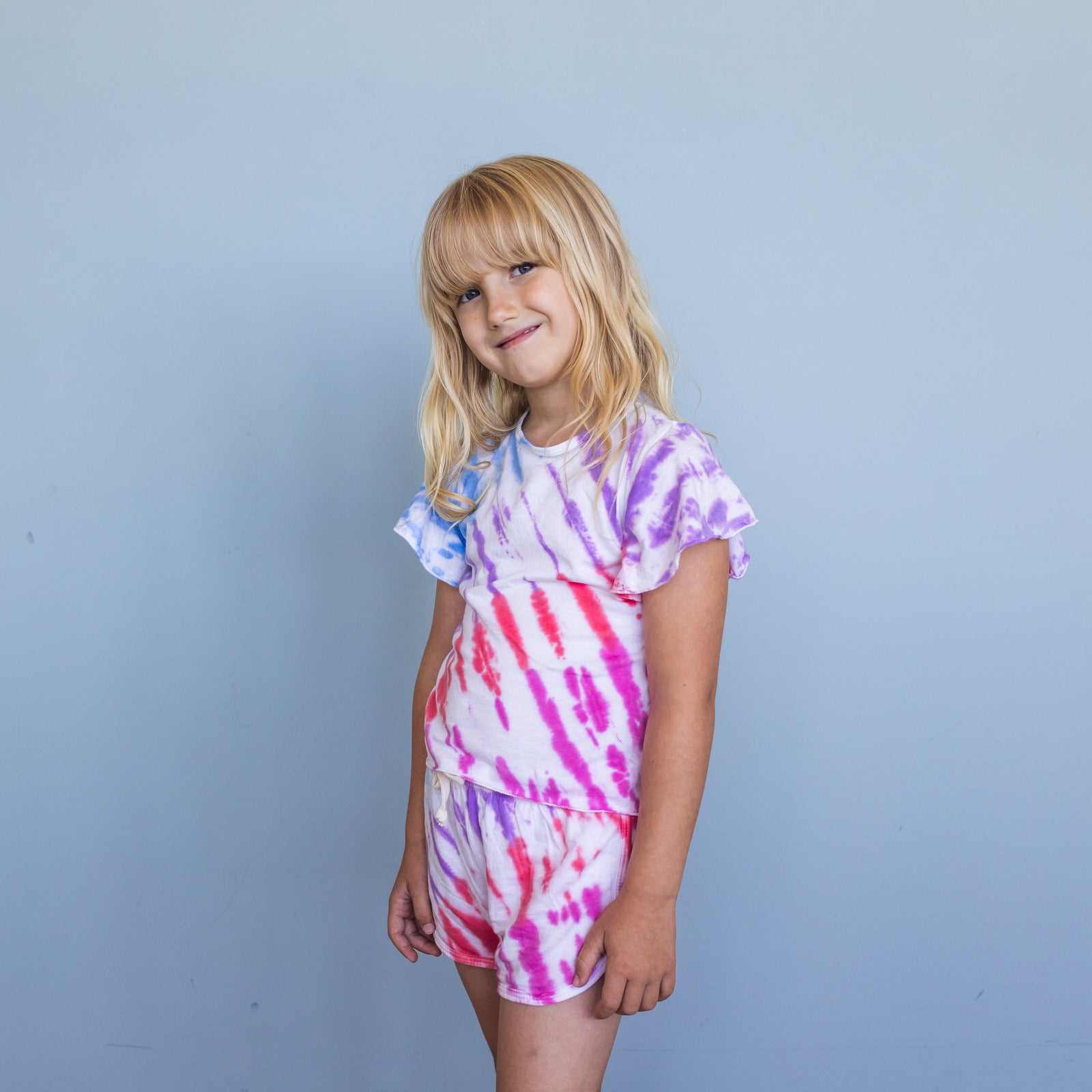 wildflower tee + camp short | celebration