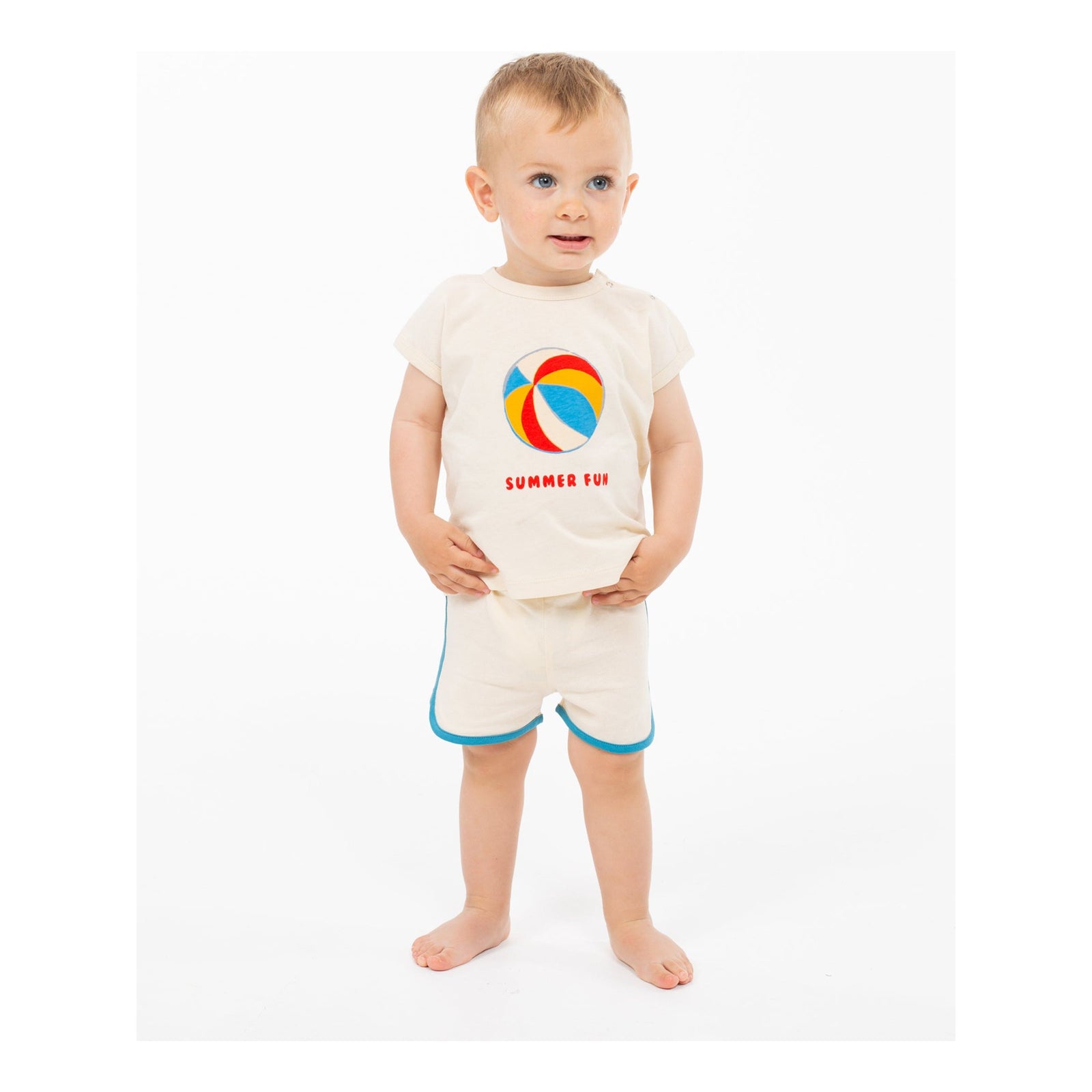 baby tank set | ecru