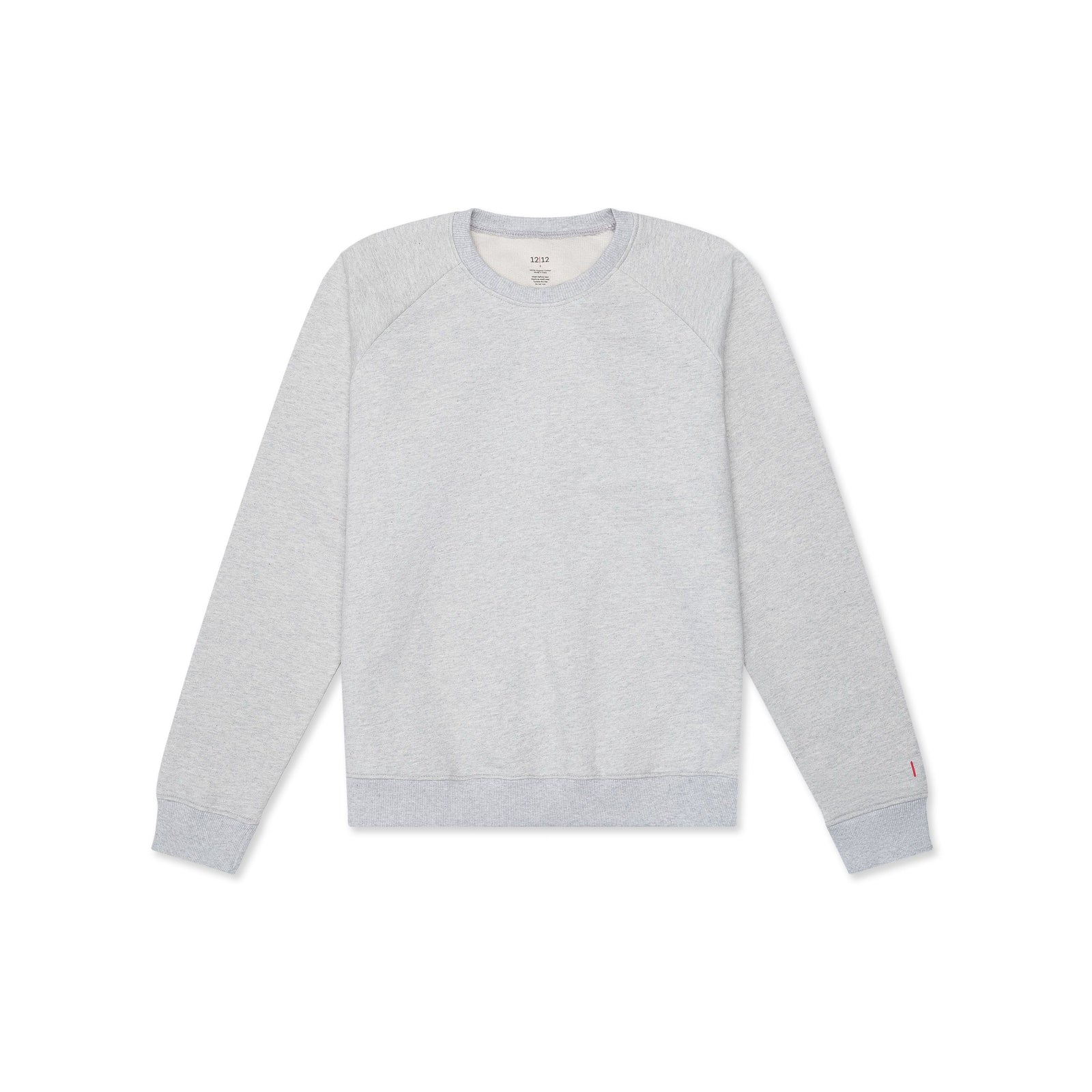 Women's Organic Pullover Sweatshirt [Light Heather Grey]