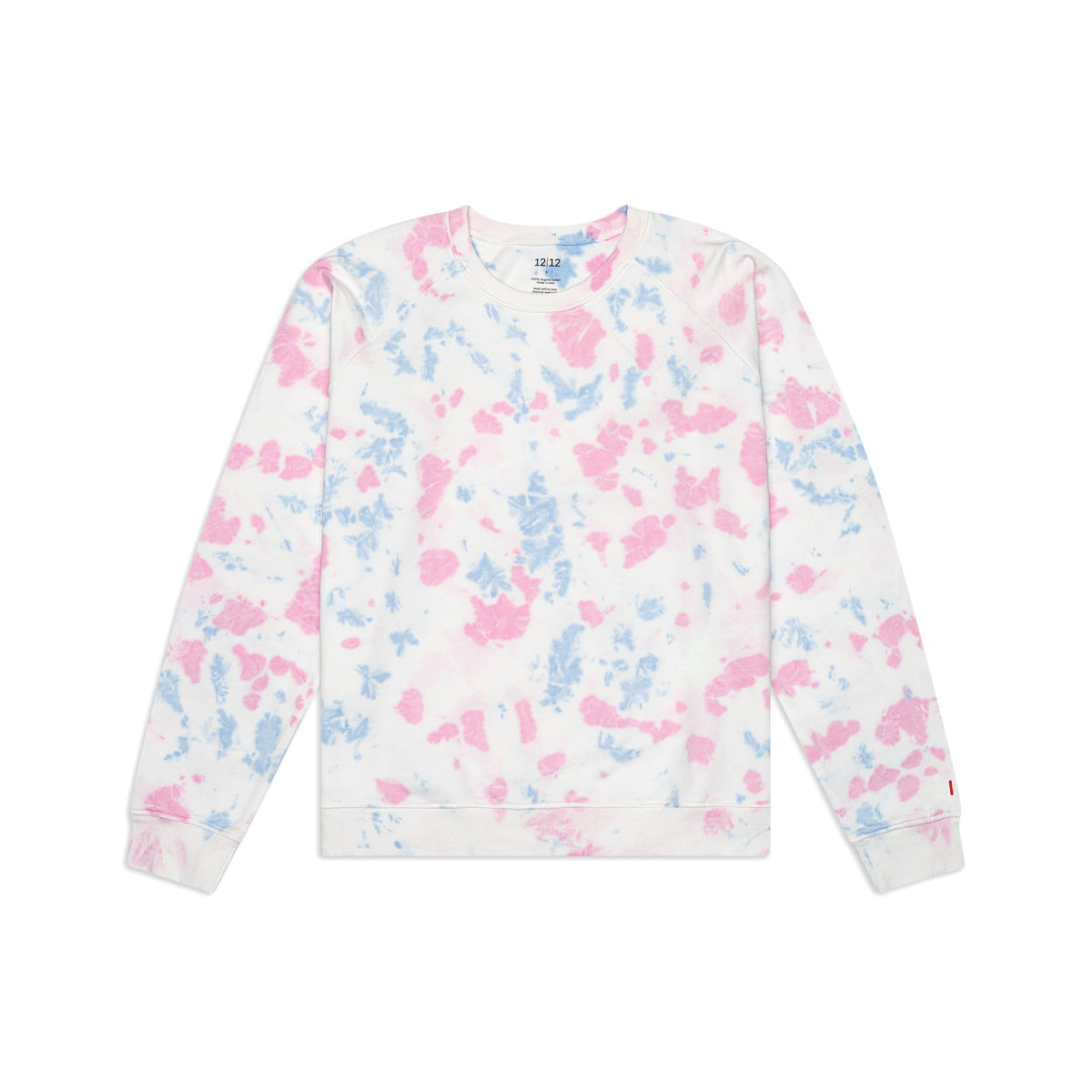 Women's Organic Pullover Sweatshirt [Pastel Marble]