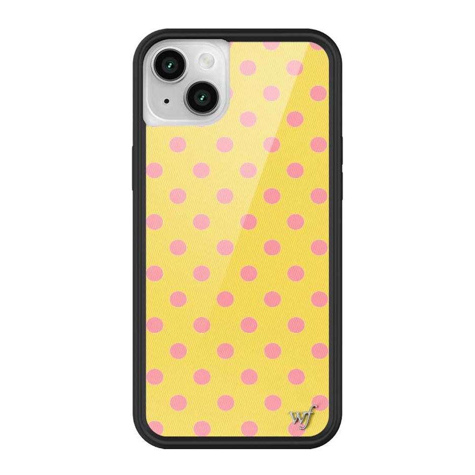 Polka Dot | Yellow and Pink iPhone Case
