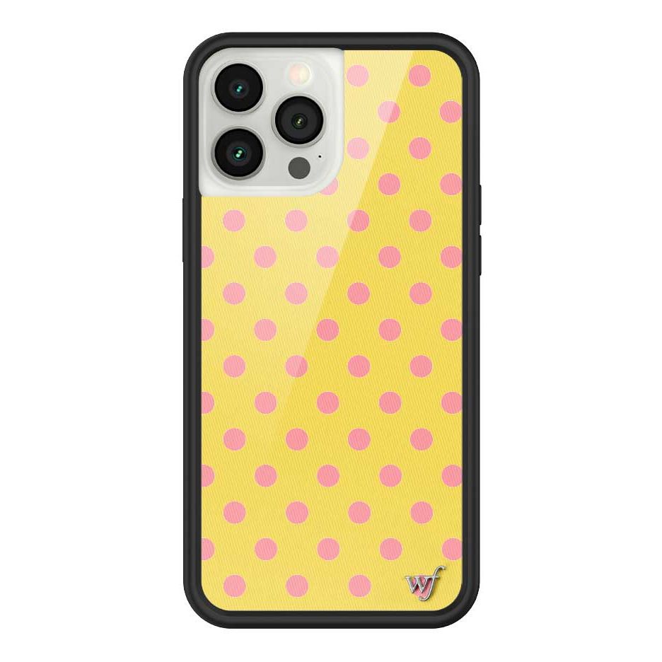 Polka Dot | Yellow and Pink iPhone Case