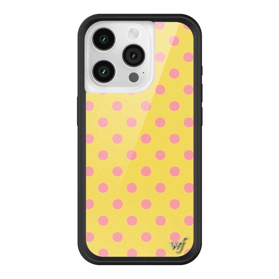 Polka Dot | Yellow and Pink iPhone Case