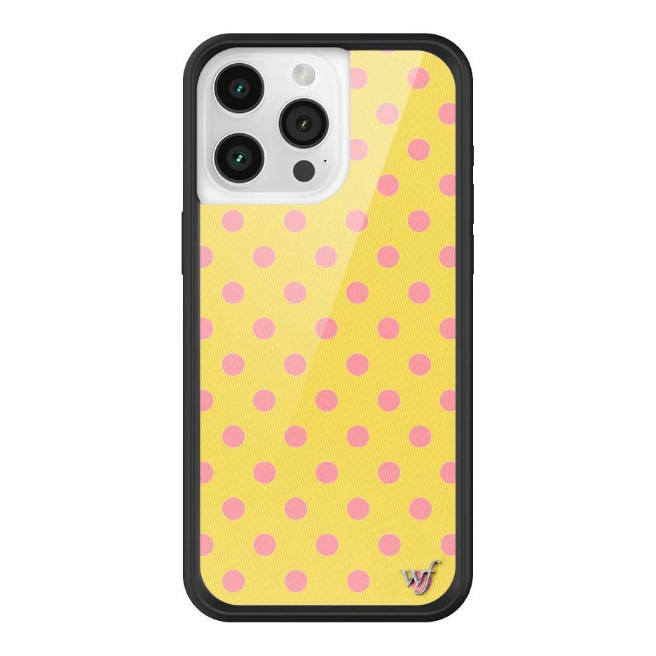 Polka Dot | Yellow and Pink iPhone Case