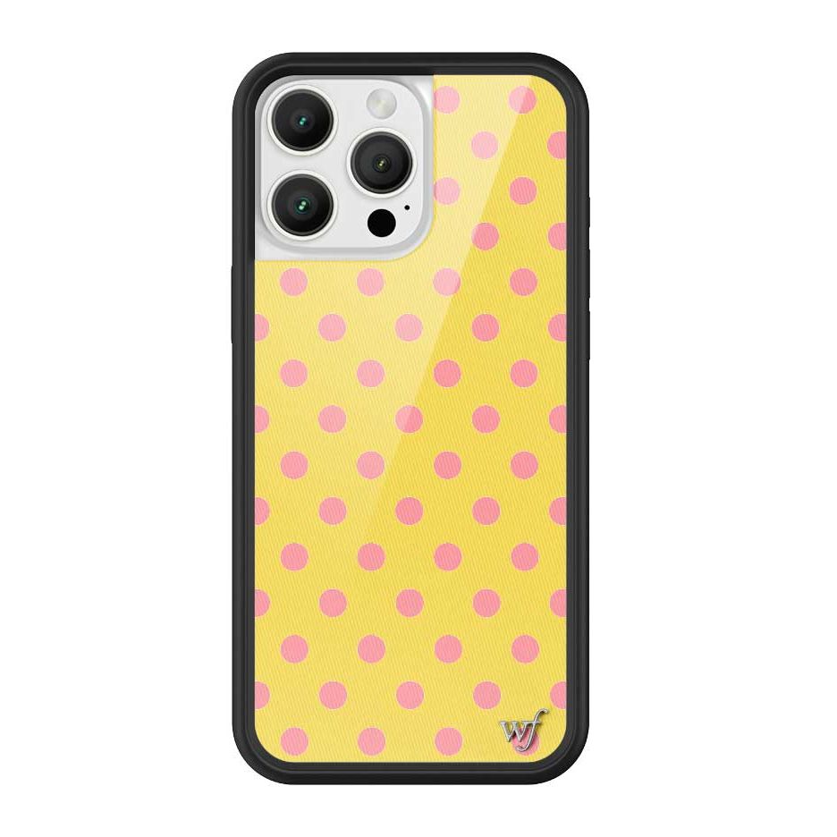 Polka Dot | Yellow and Pink iPhone Case