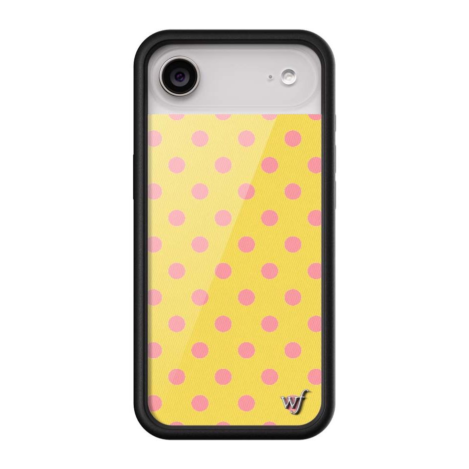 Polka Dot | Yellow and Pink iPhone Case