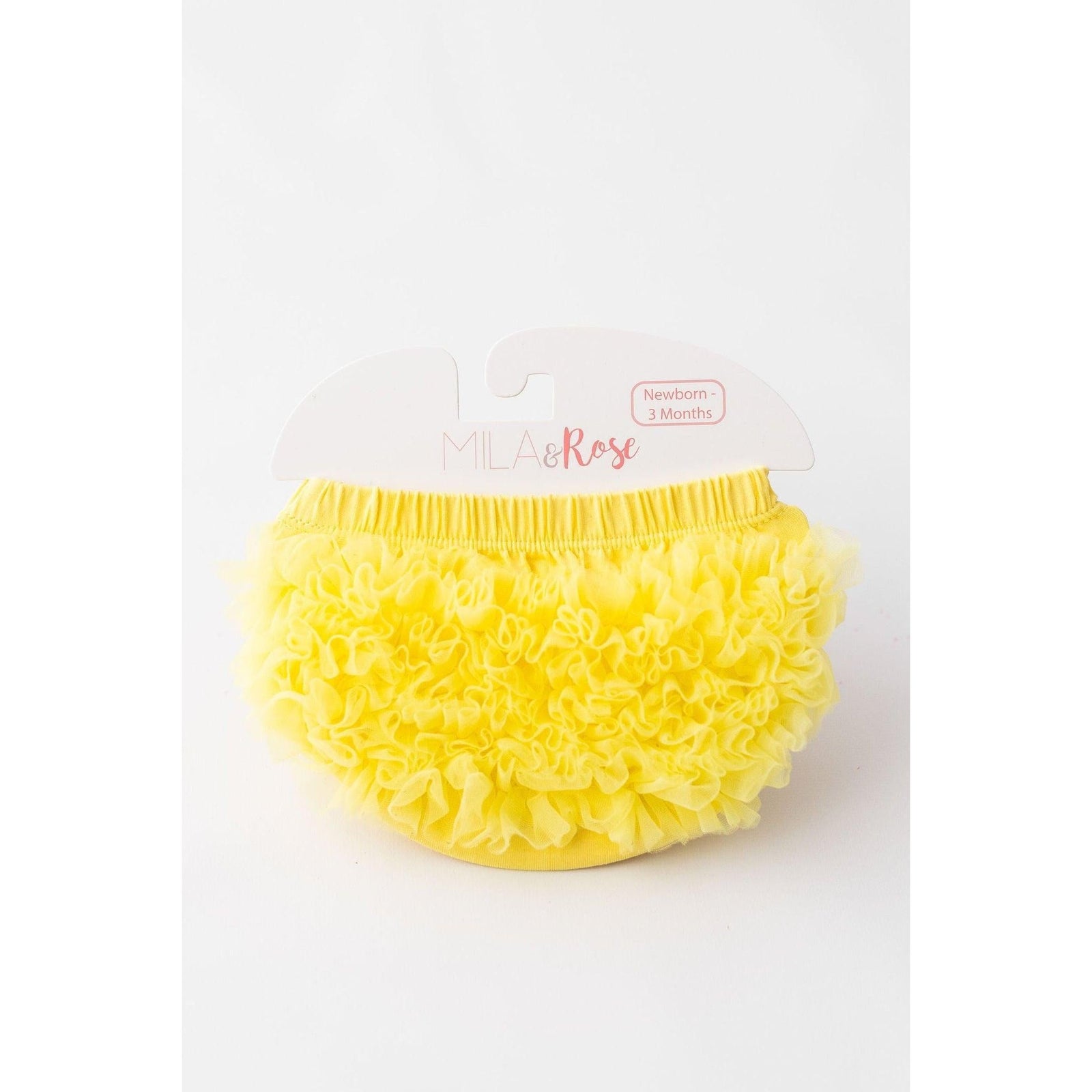 Yellow Ruffle Bum Bloomer