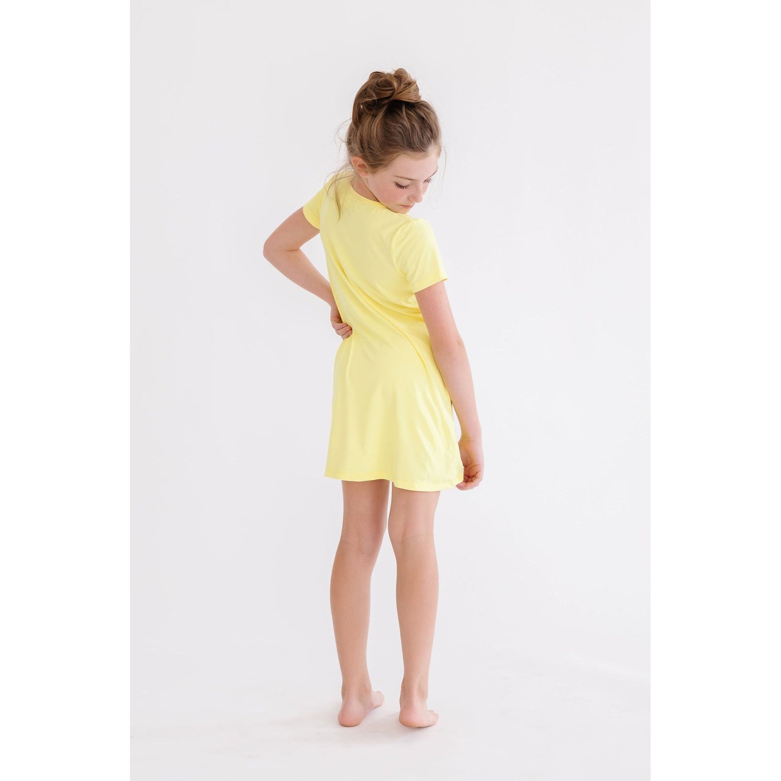 Yellow T-Shirt Dress