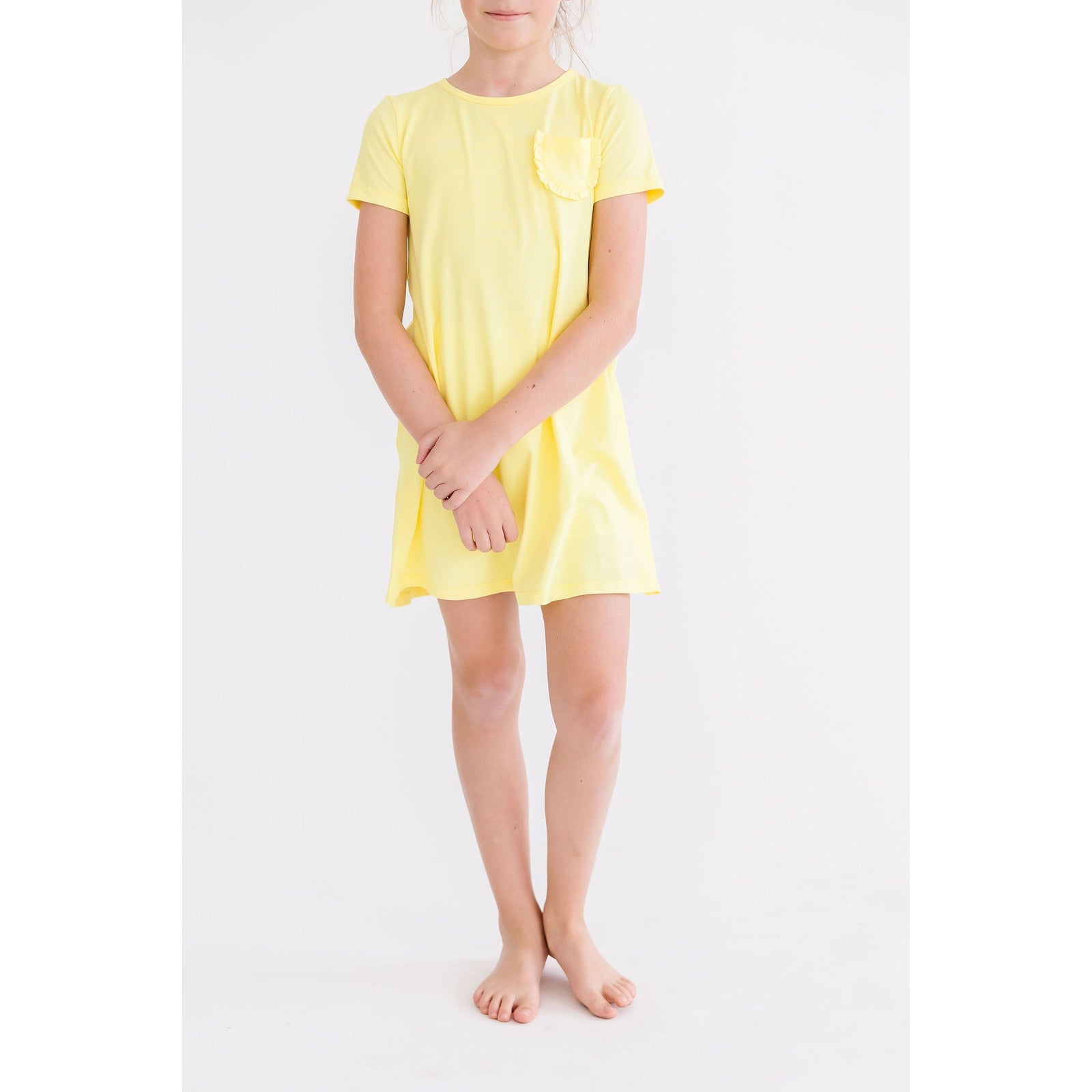 Yellow T-Shirt Dress