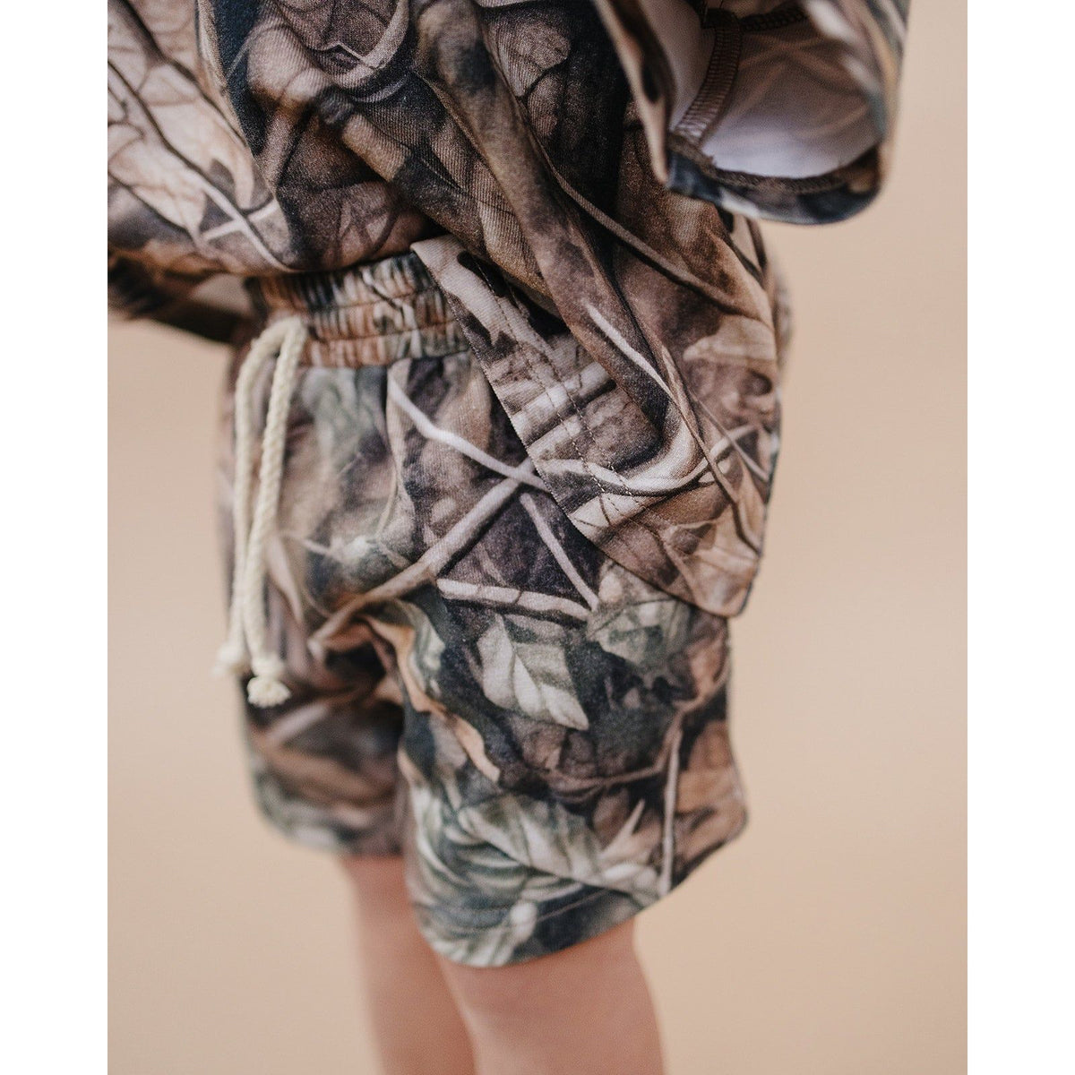 Shorts Set | Brown Camo