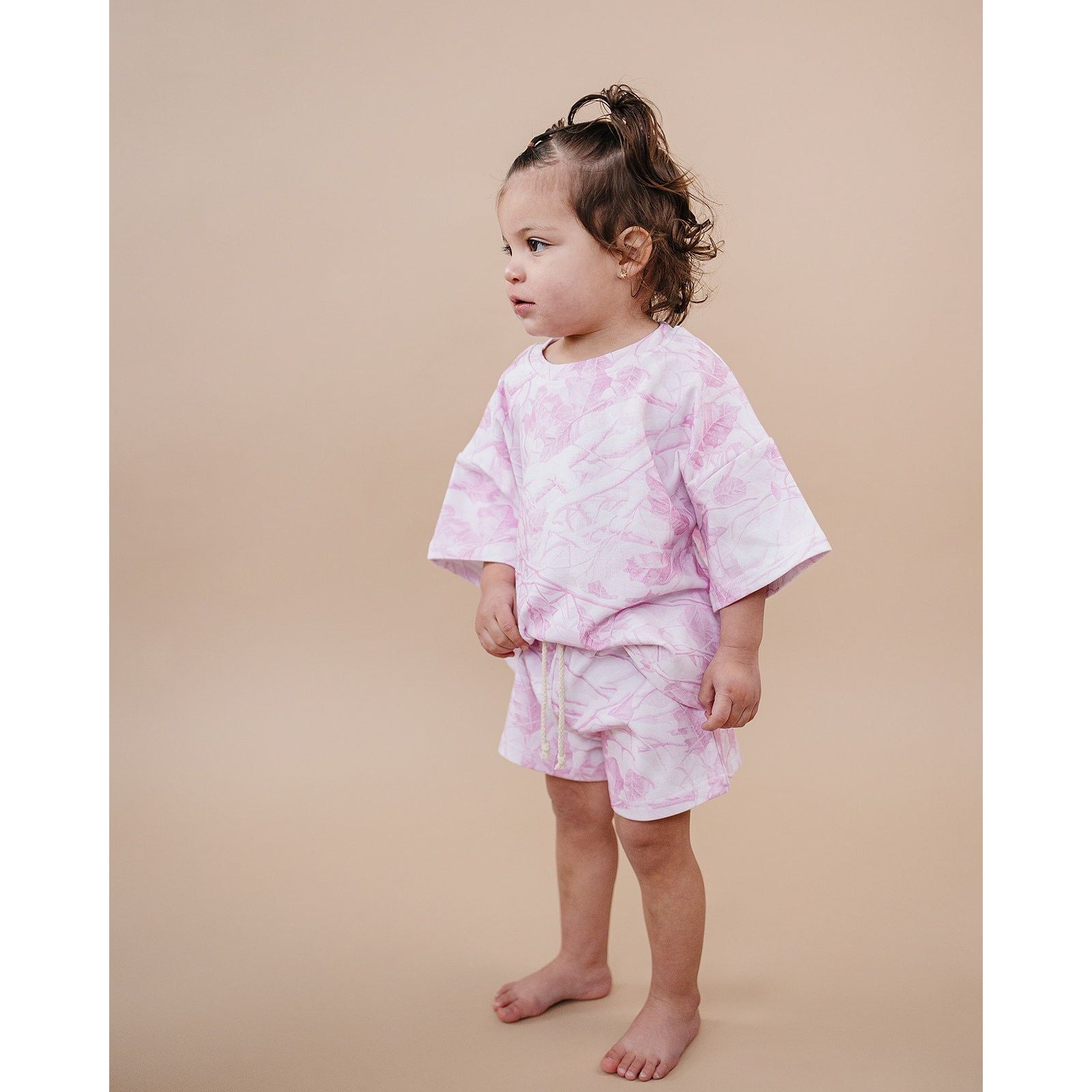 Shorts Set | Pink Camo