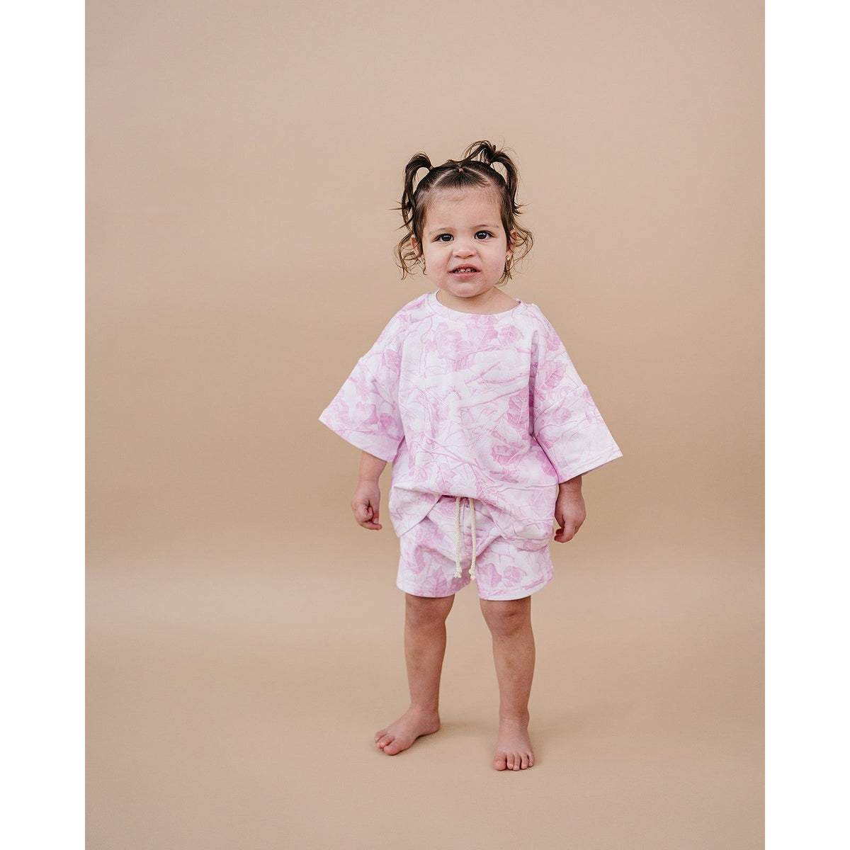 Shorts Set | Pink Camo
