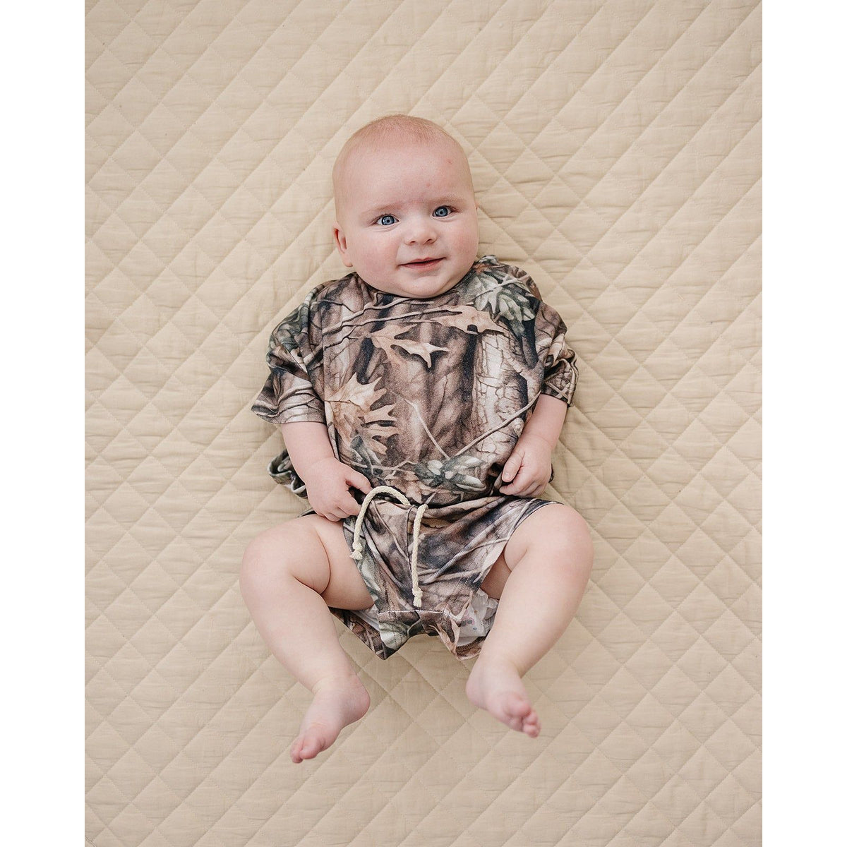 Shorts Set | Brown Camo