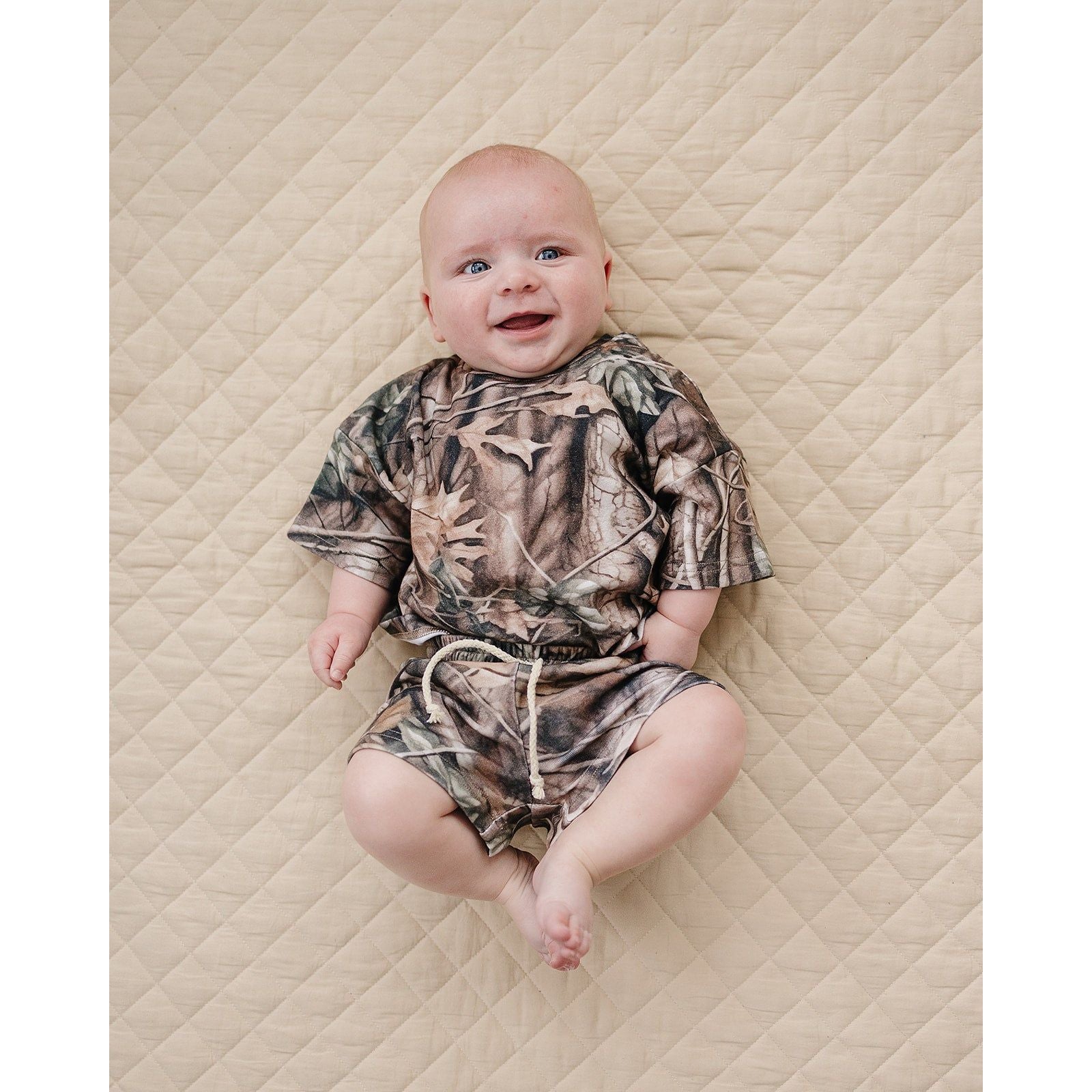 Shorts Set | Brown Camo