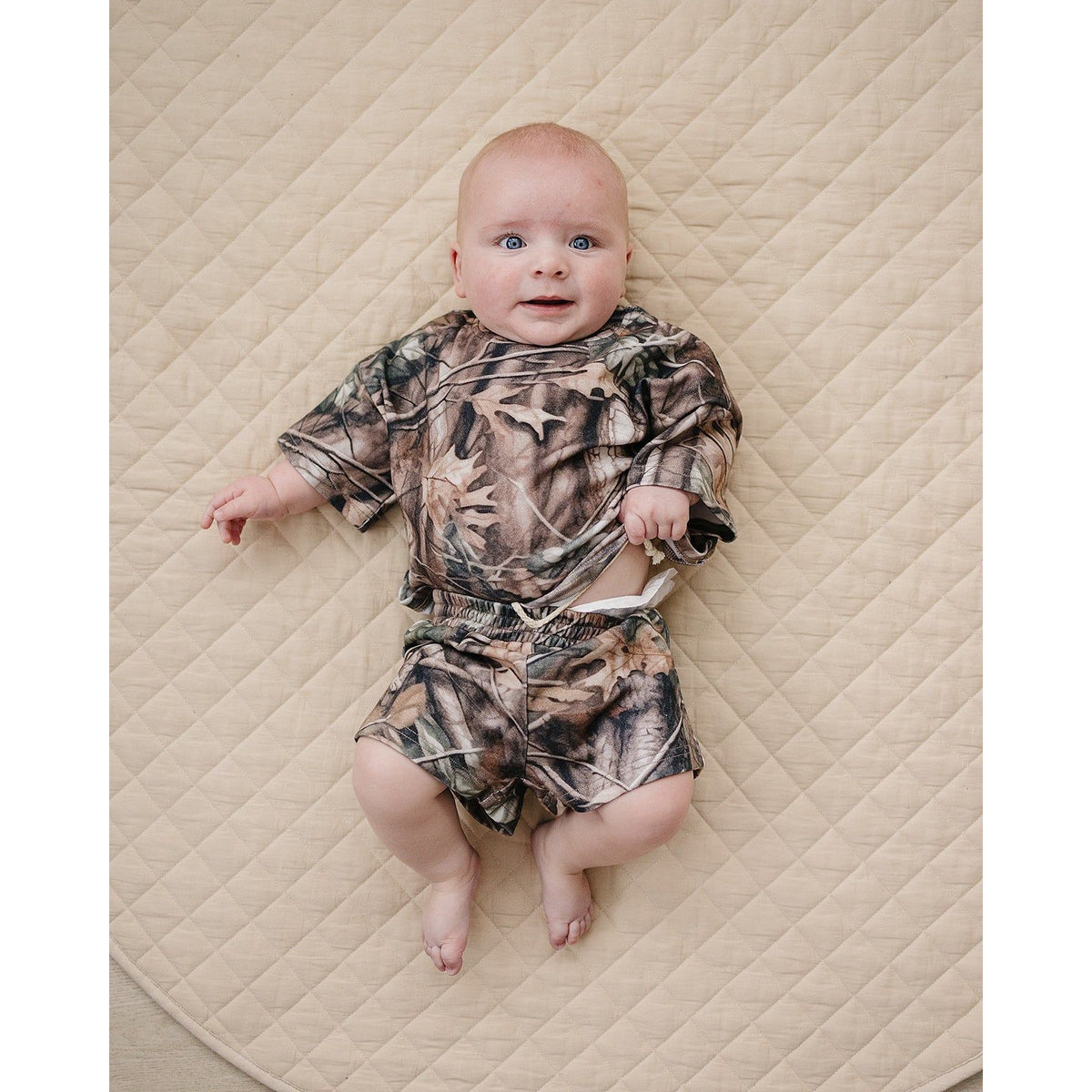 Shorts Set | Brown Camo
