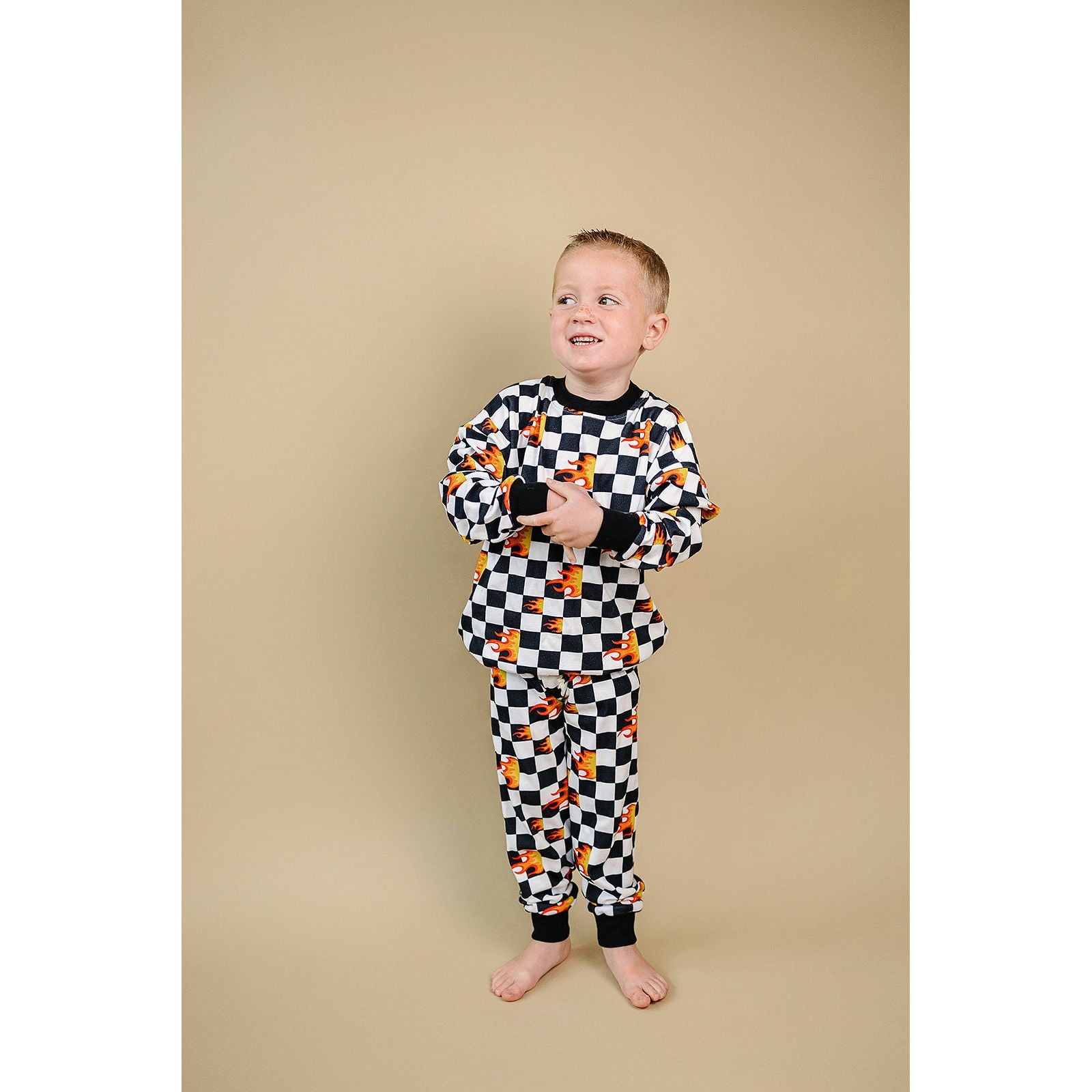 Jogger Set | Checker Blaze