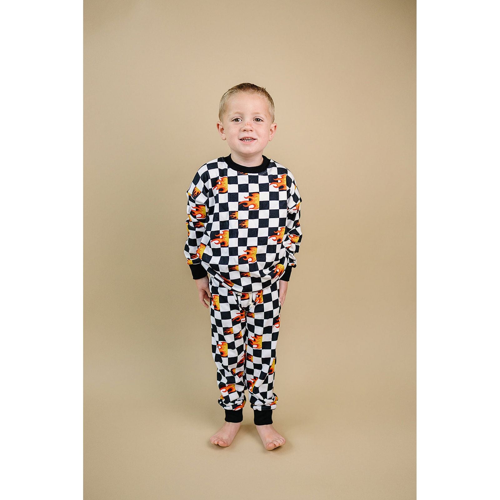 Jogger Set | Checker Blaze
