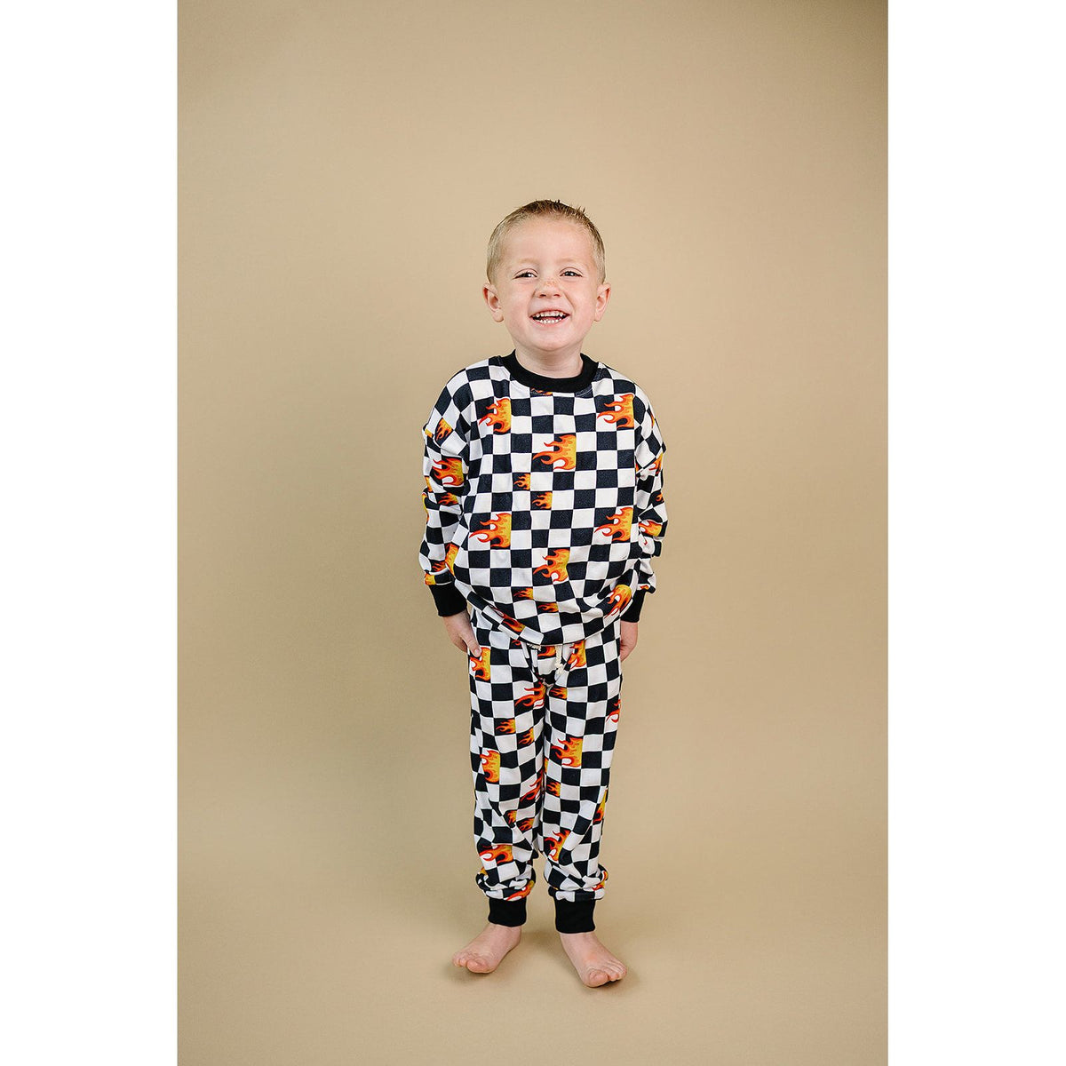 Jogger Set | Checker Blaze