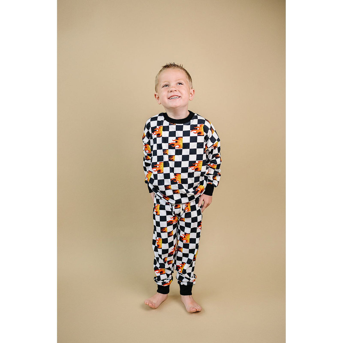 Jogger Set | Checker Blaze