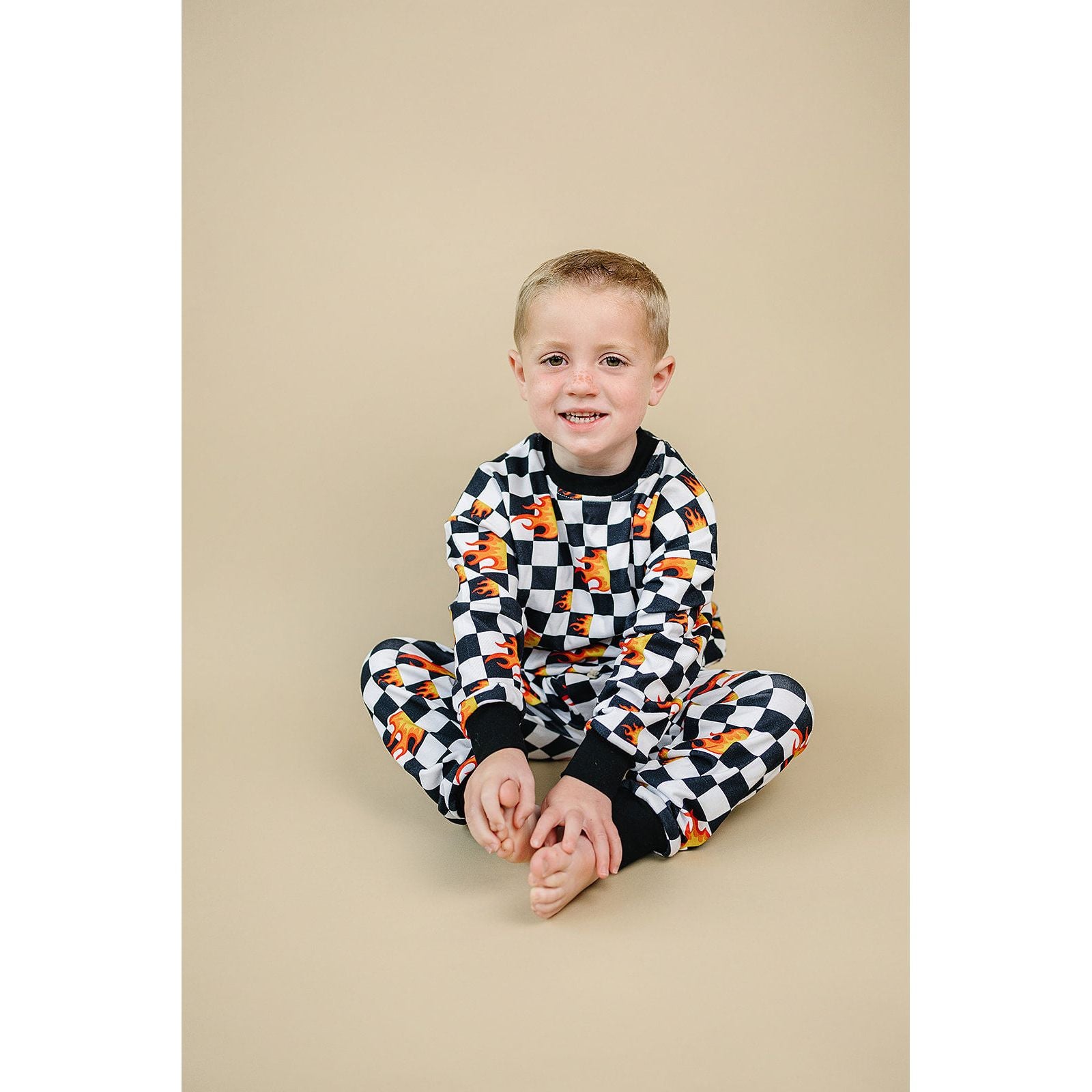 Jogger Set | Checker Blaze