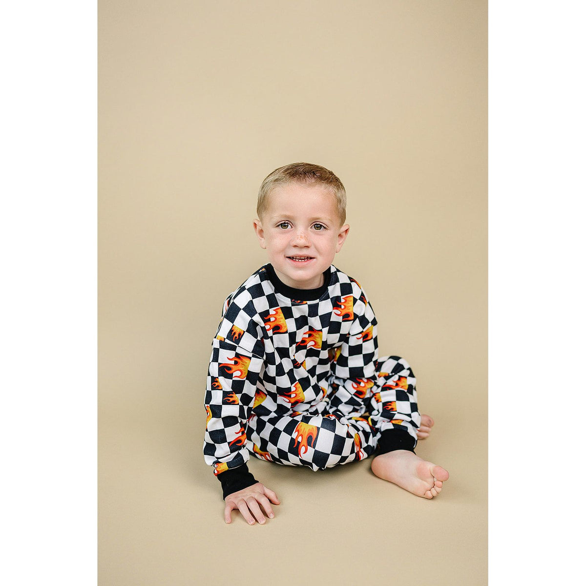 Jogger Set | Checker Blaze