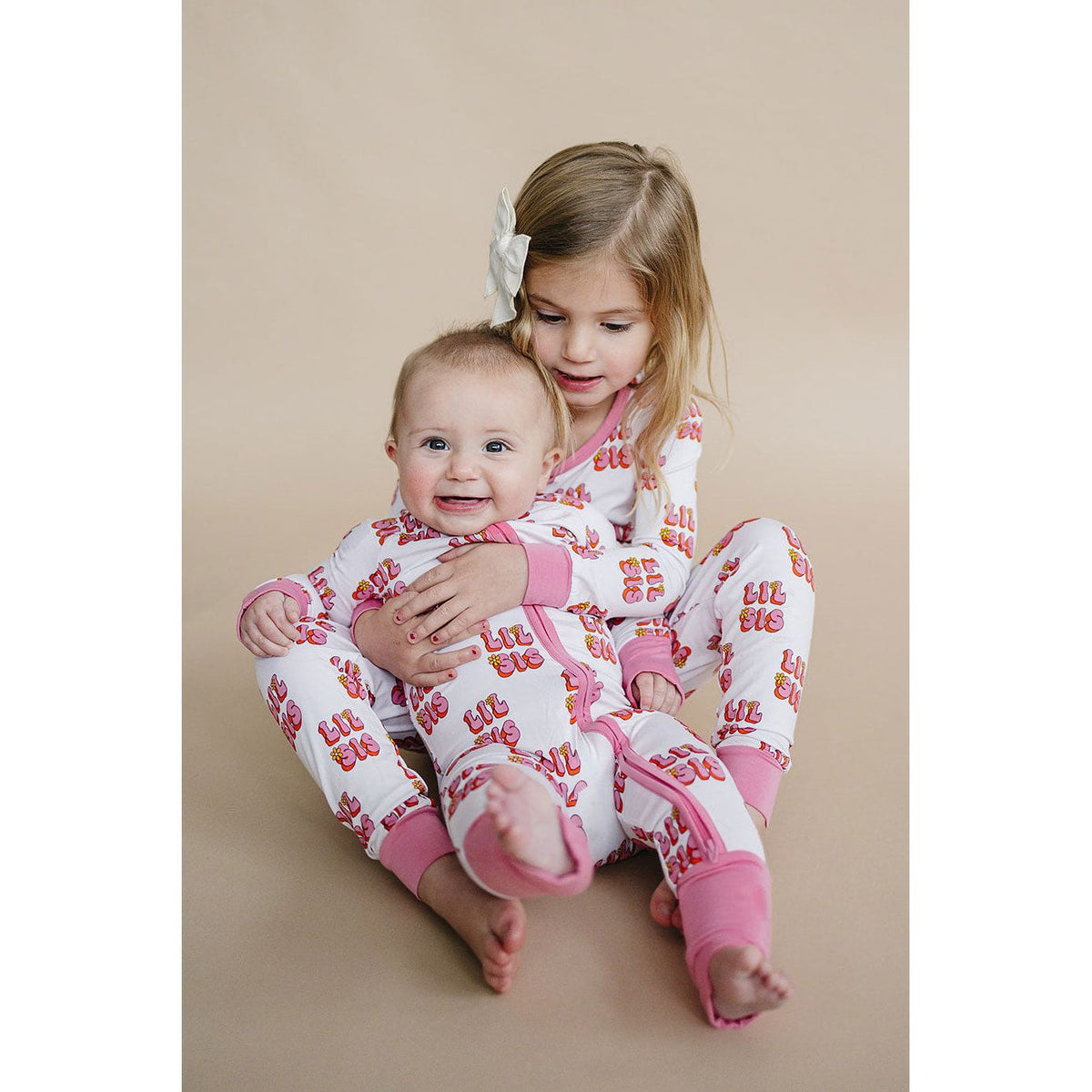 Bamboo Zip Romper | Lil Sis