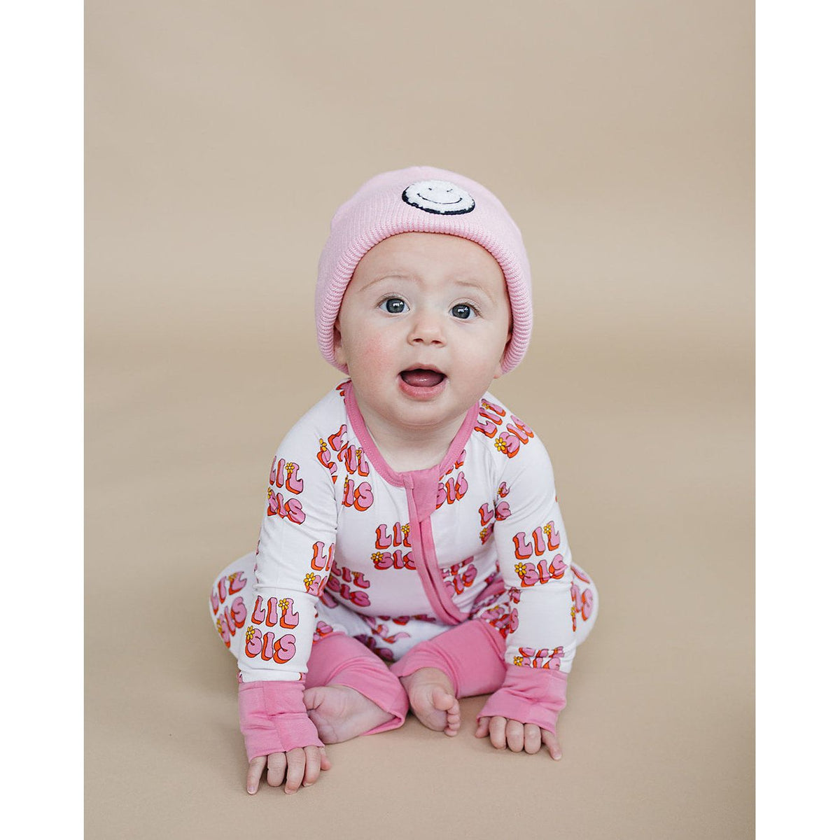 Bamboo Zip Romper | Lil Sis