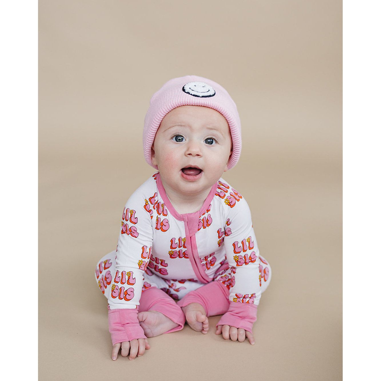 Bamboo Zip Romper | Lil Sis