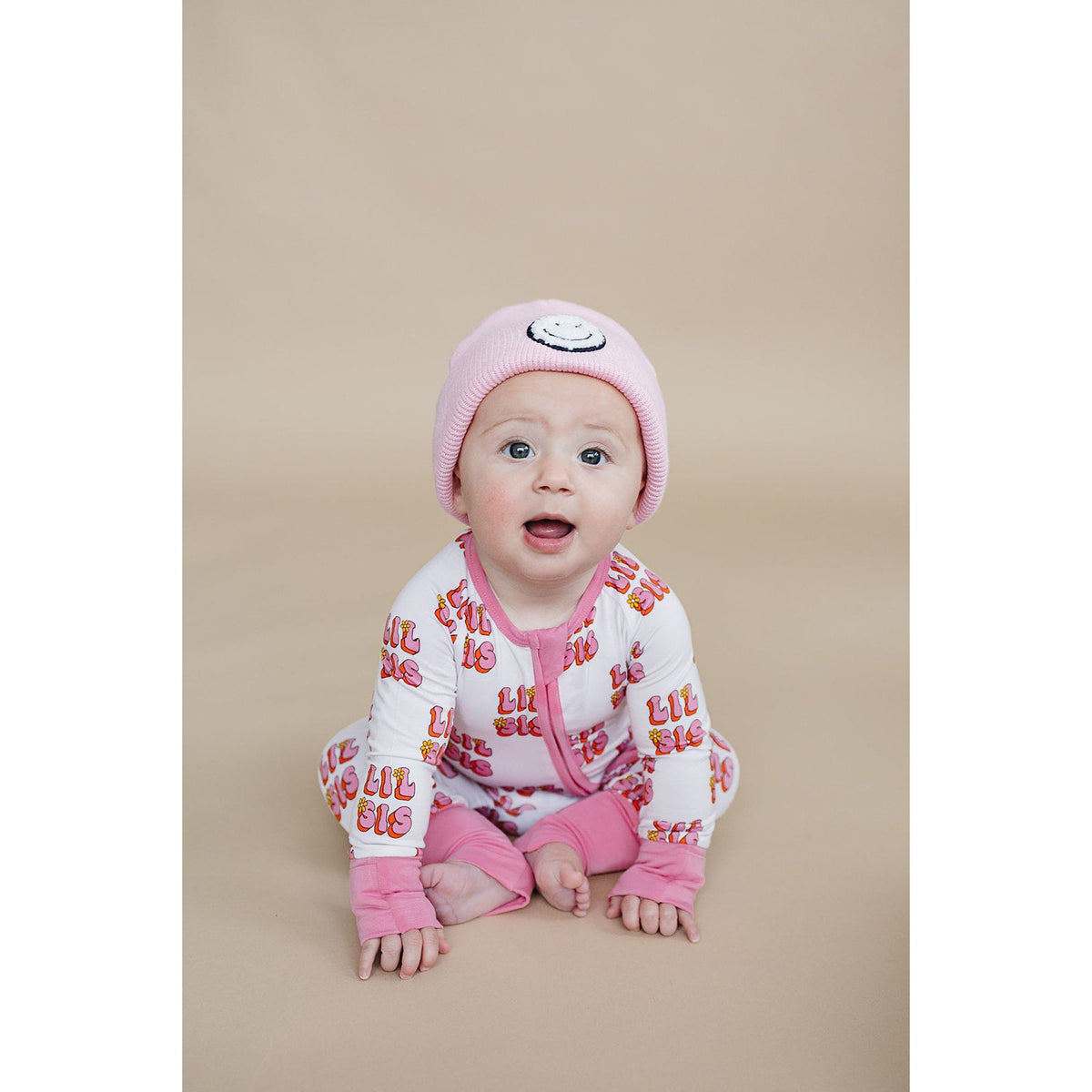 Bamboo Zip Romper | Lil Sis