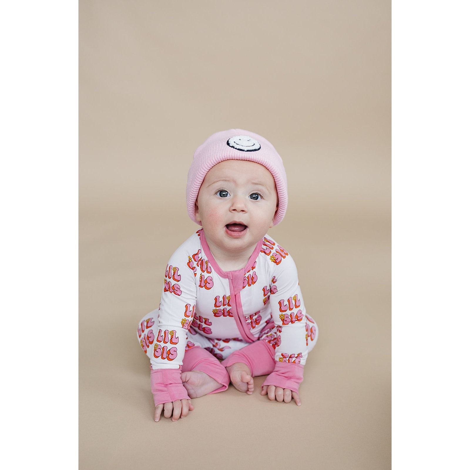 Bamboo Zip Romper | Lil Sis