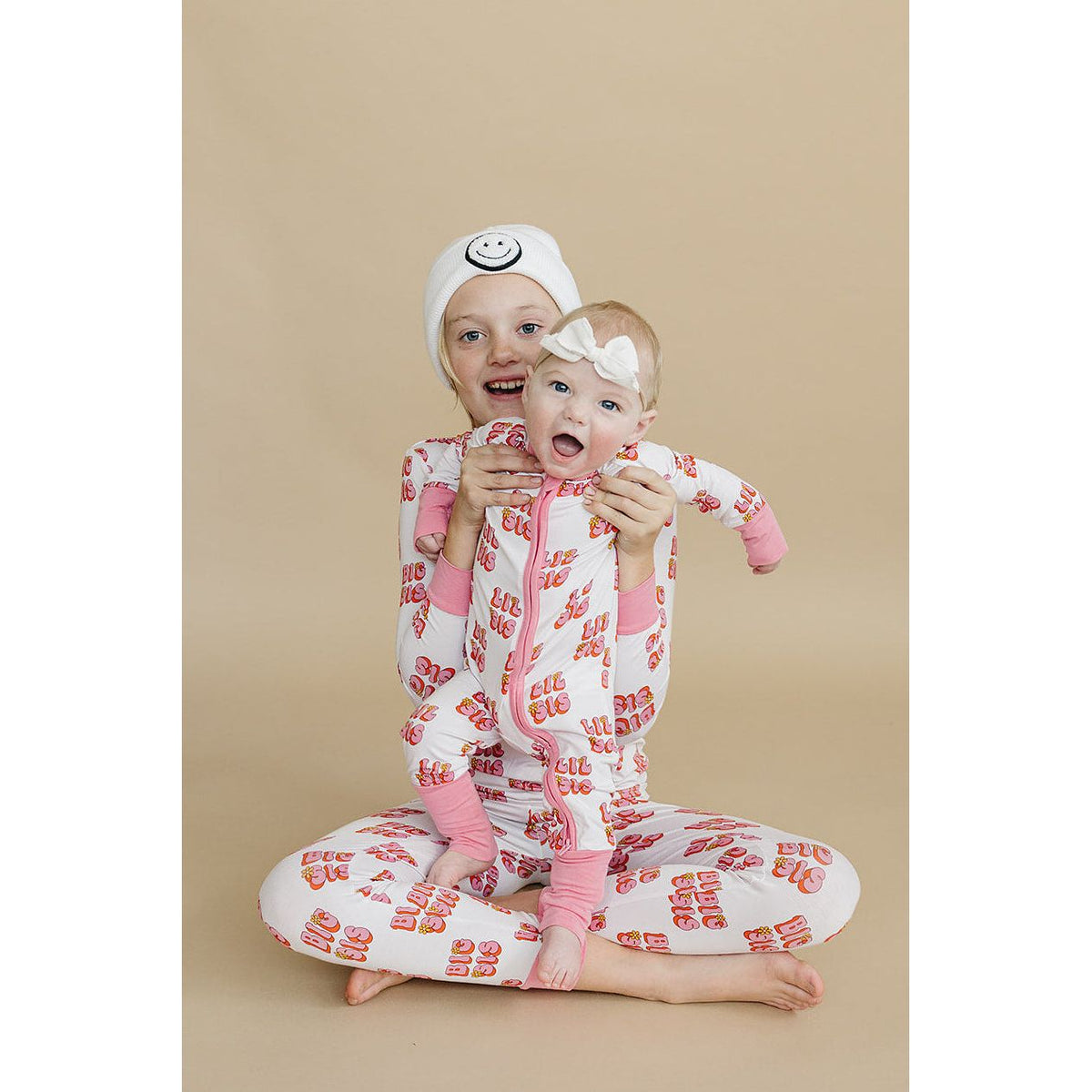 Bamboo Zip Romper | Lil Sis