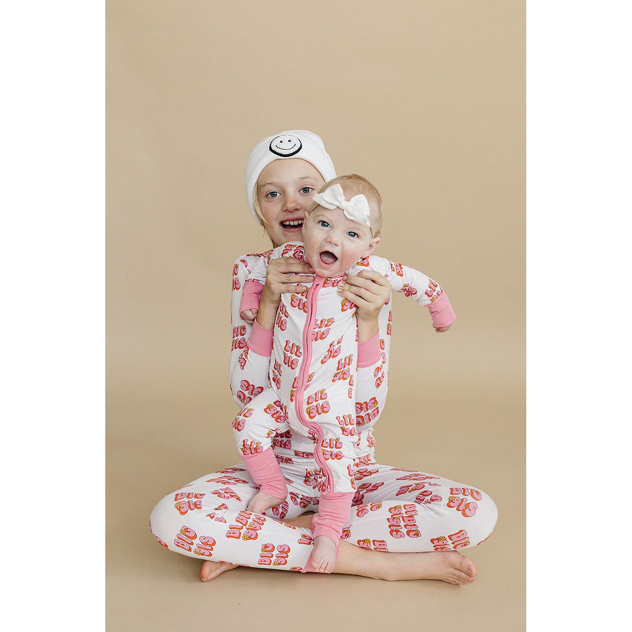 Bamboo Zip Romper | Lil Sis