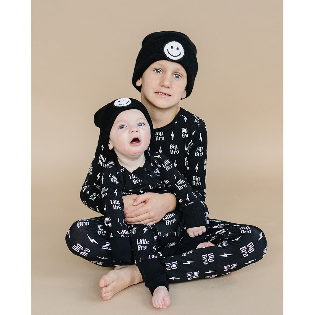 Bamboo Zip Romper | Little Bro