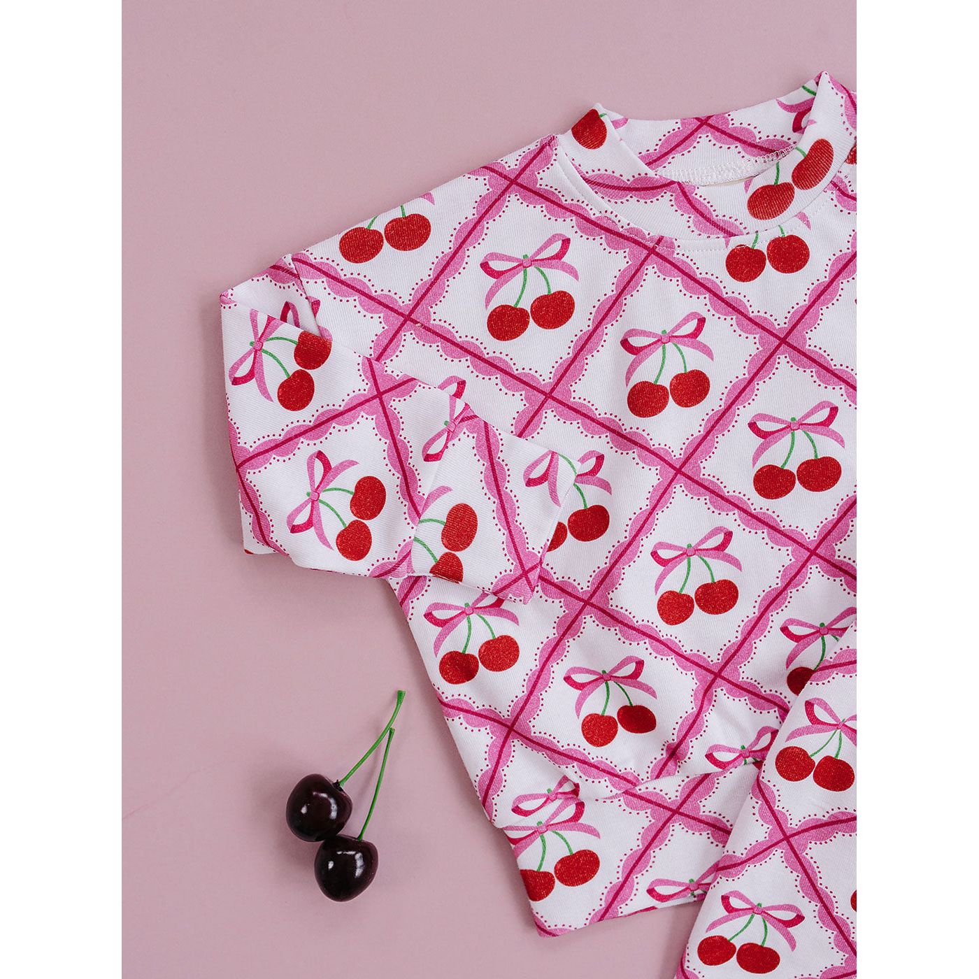 Jogger Set | Cherry Bow