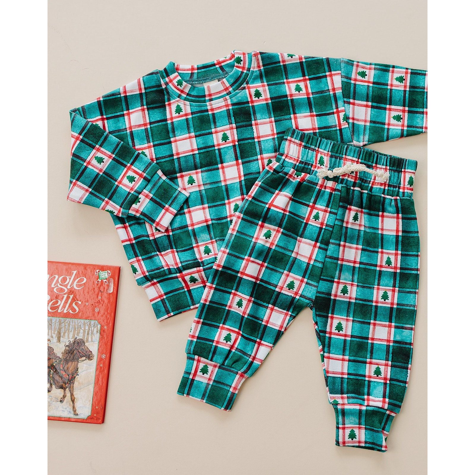 Jogger Set | Winter Plaid