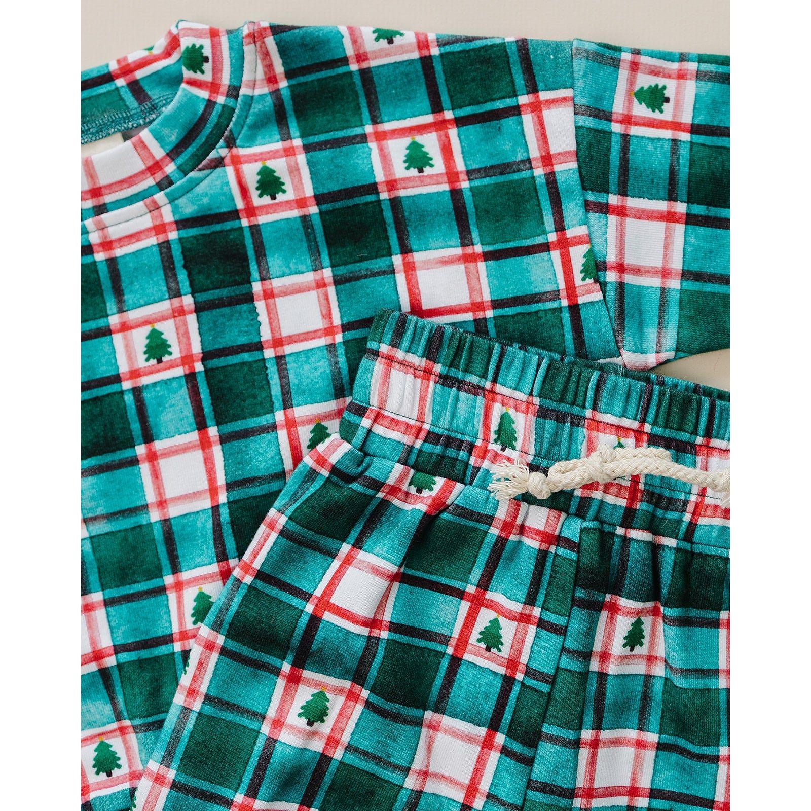 Jogger Set | Winter Plaid