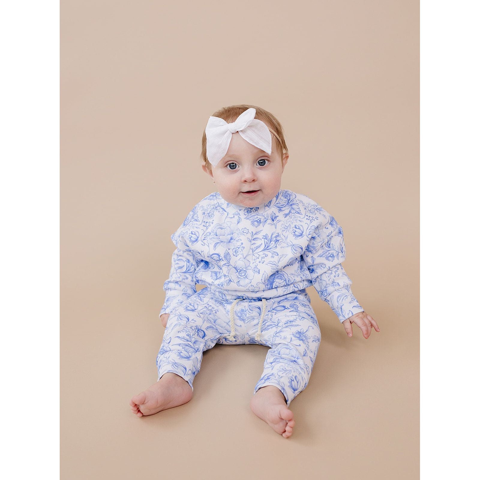Jogger Set | Blue Flowers