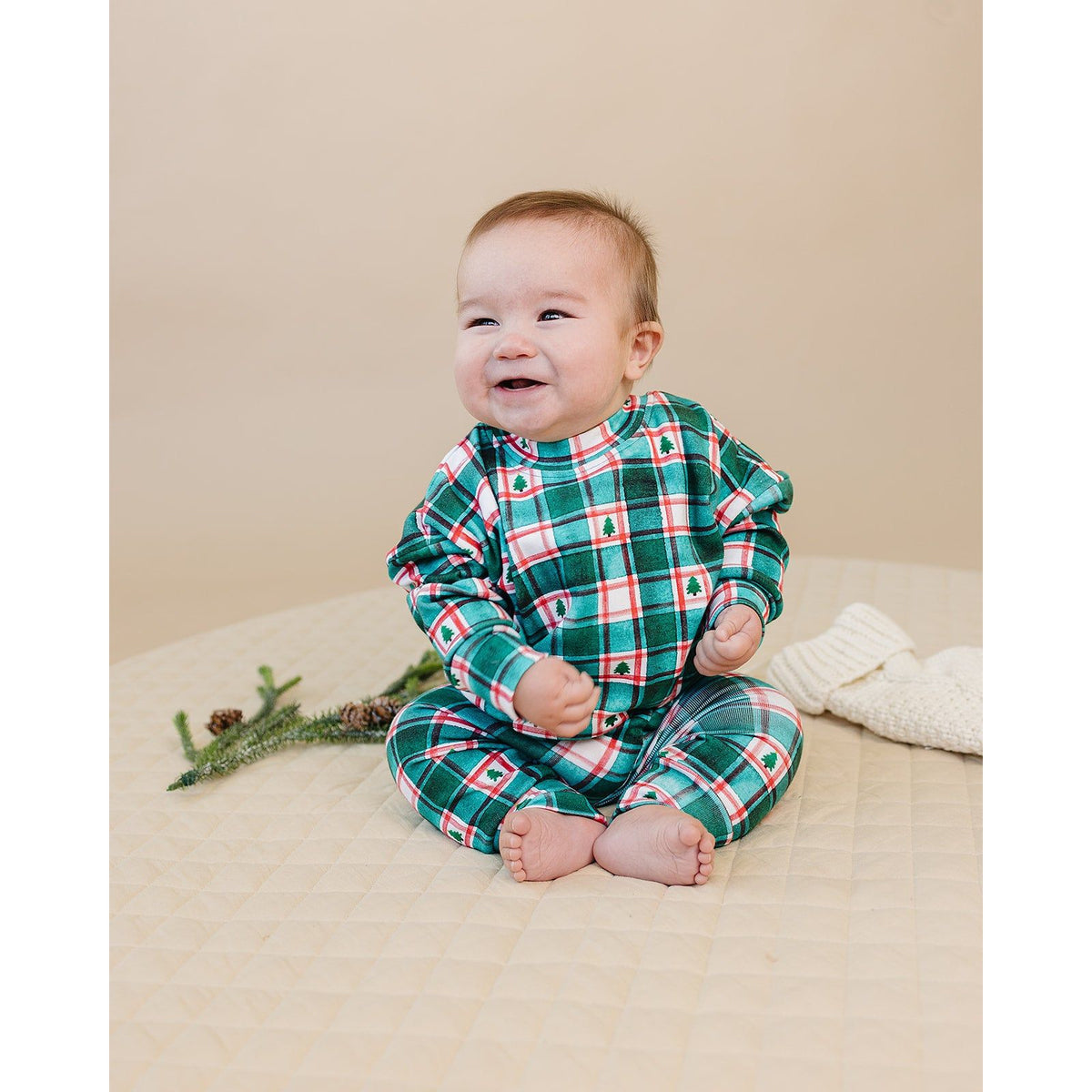 Jogger Set | Winter Plaid