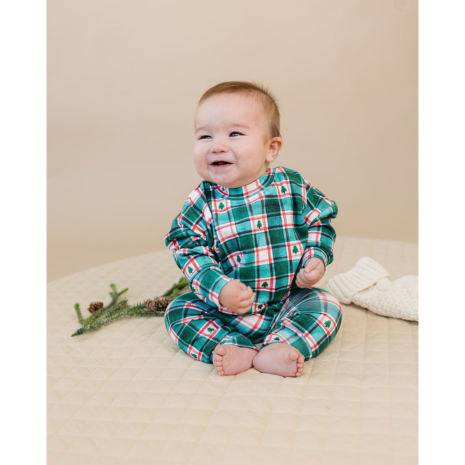 Jogger Set | Winter Plaid