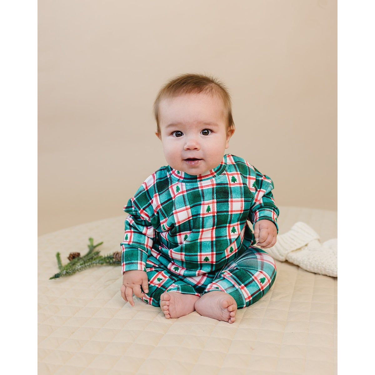 Jogger Set | Winter Plaid