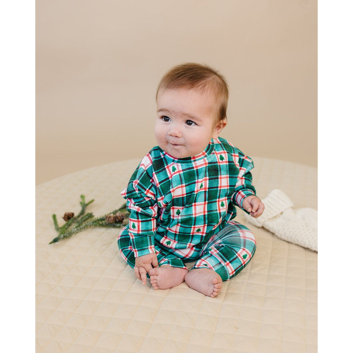 Jogger Set | Winter Plaid