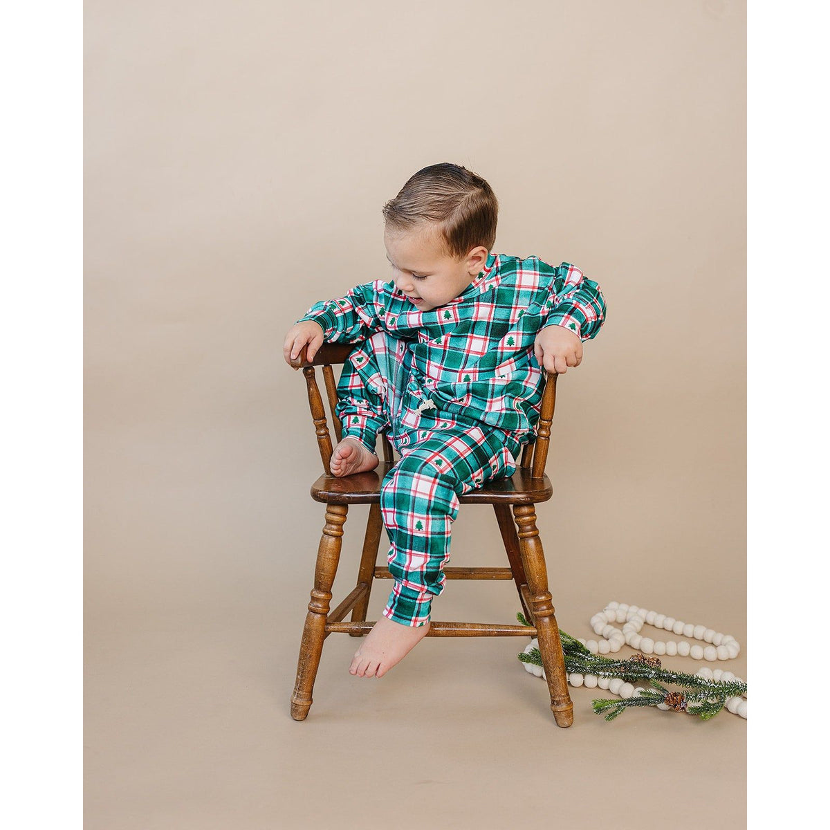 Jogger Set | Winter Plaid