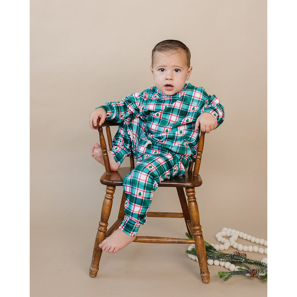 Jogger Set | Winter Plaid