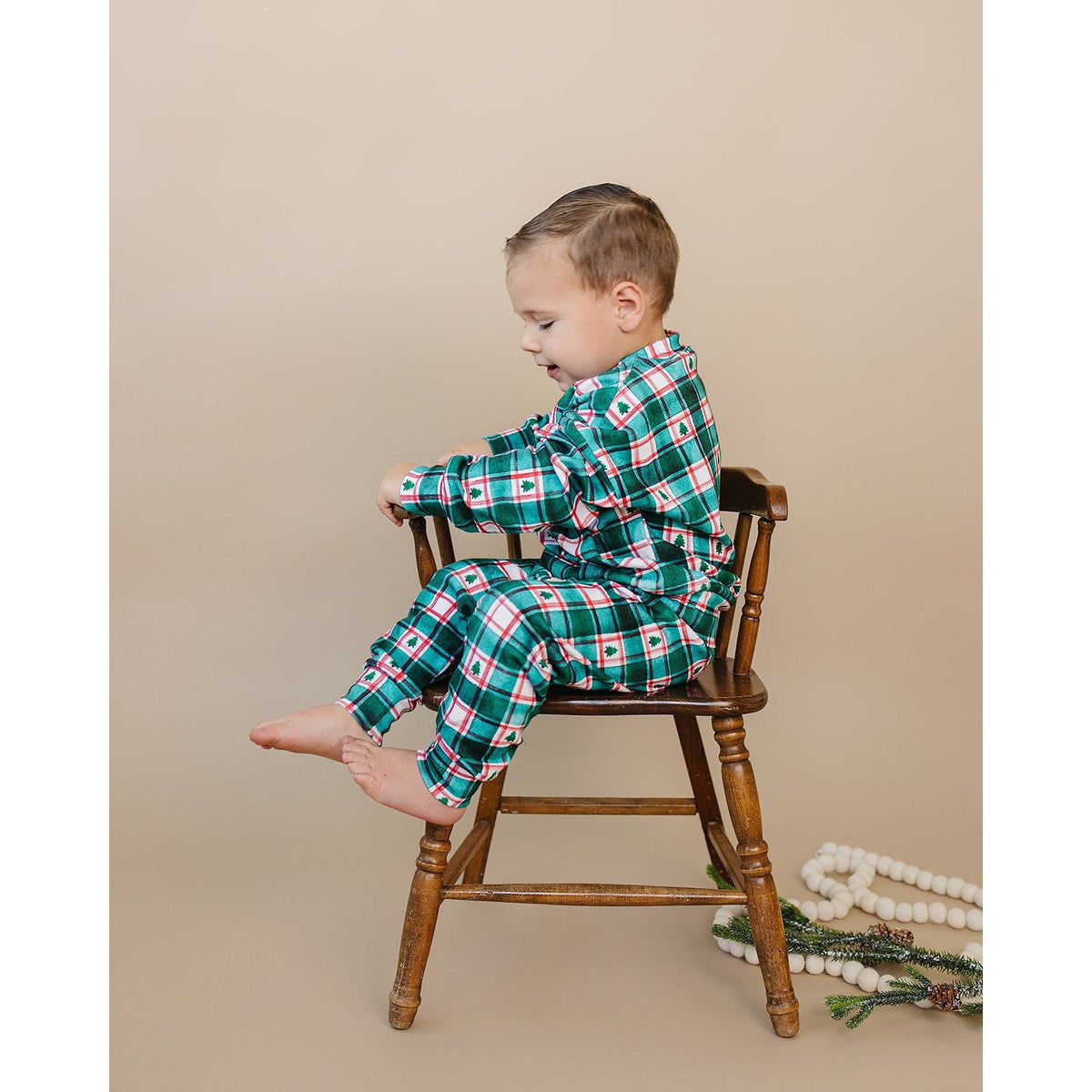 Jogger Set | Winter Plaid