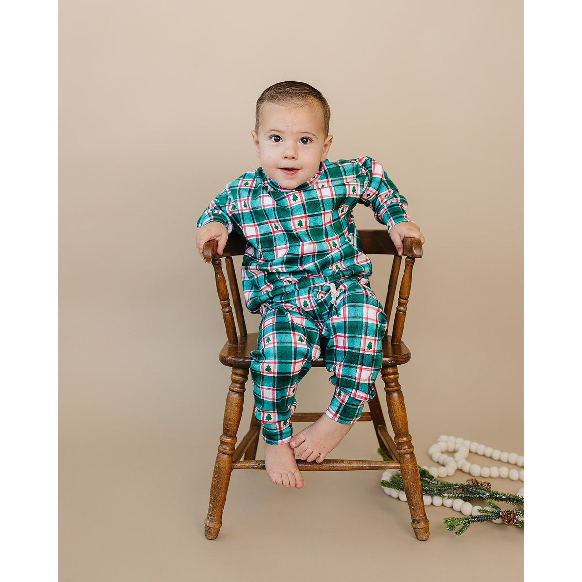 Jogger Set | Winter Plaid