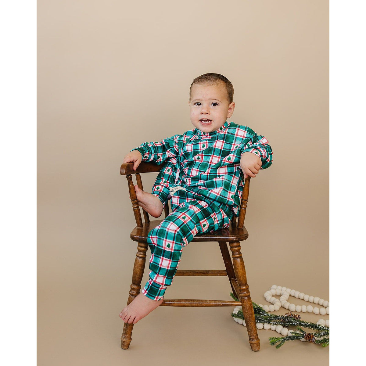 Jogger Set | Winter Plaid