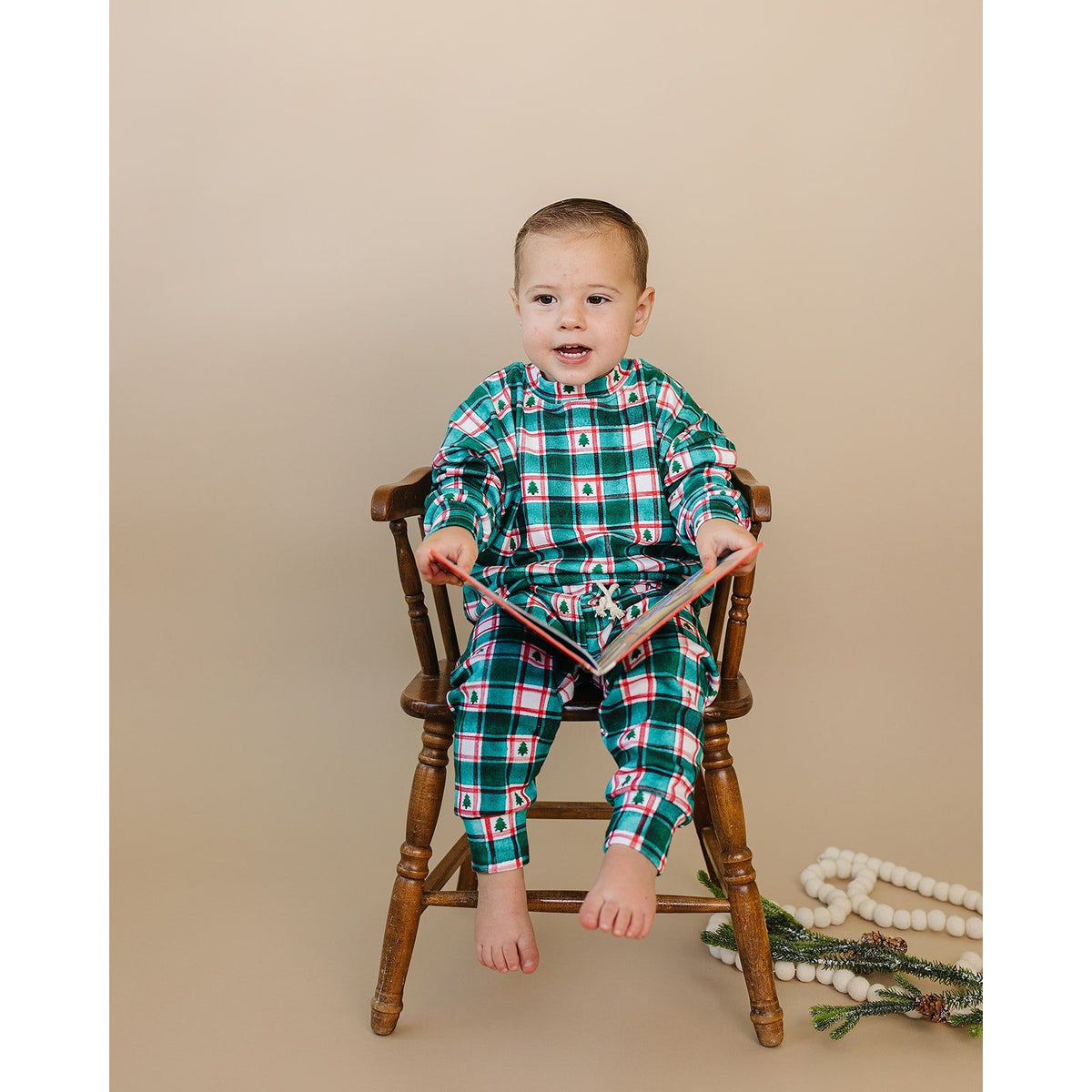 Jogger Set | Winter Plaid